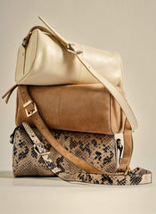 Matilda Butter Yellow Leather Shoulder Bag