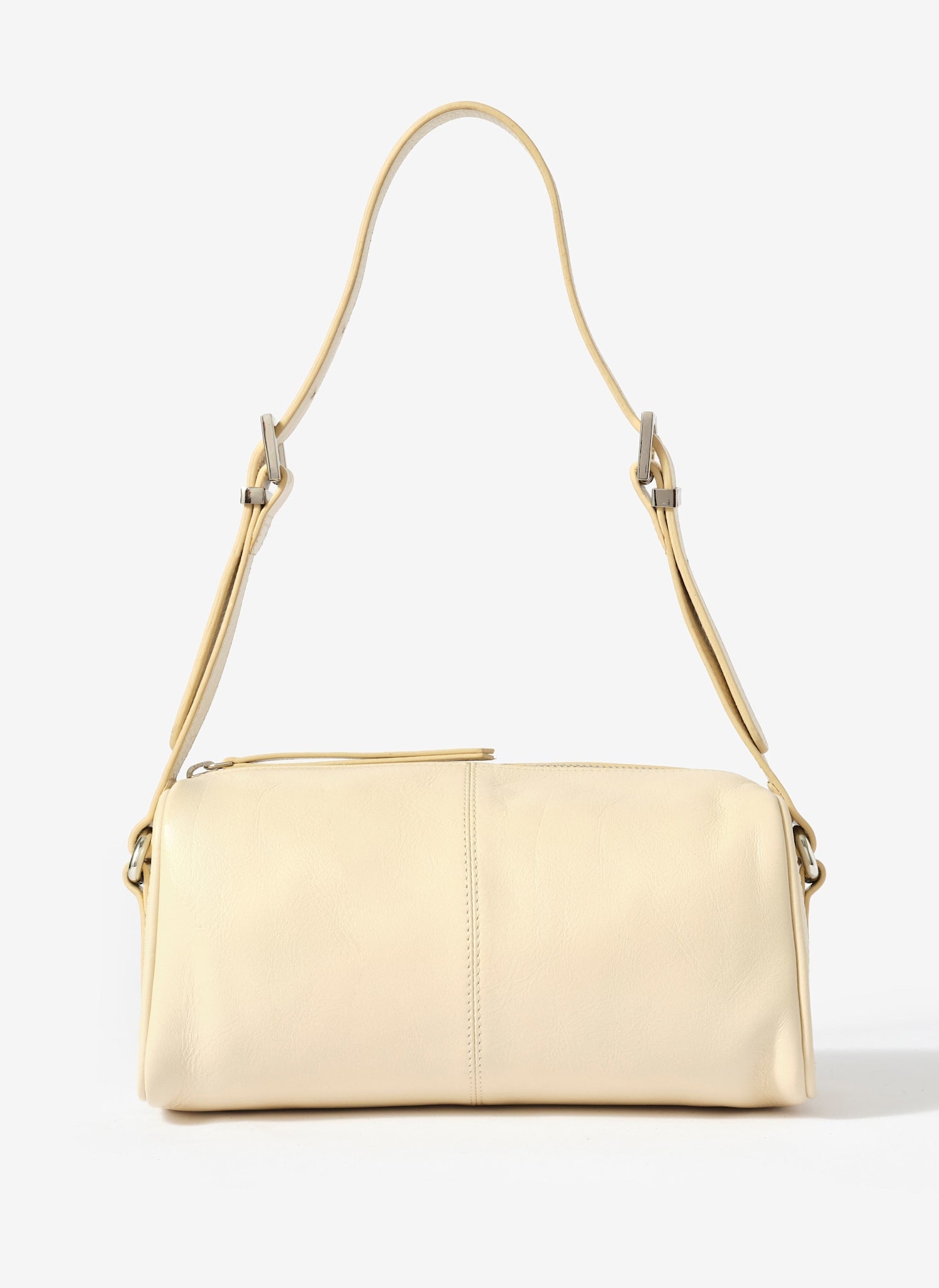 Matilda Butter Yellow Leather Shoulder Bag