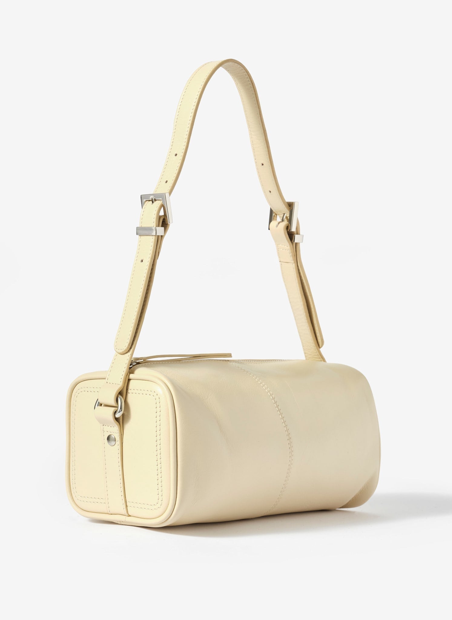 Matilda Butter Yellow Leather Shoulder Bag