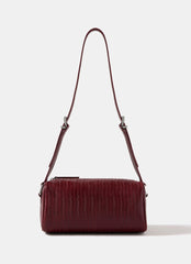 Matilda Red Leather Shoulder Bag