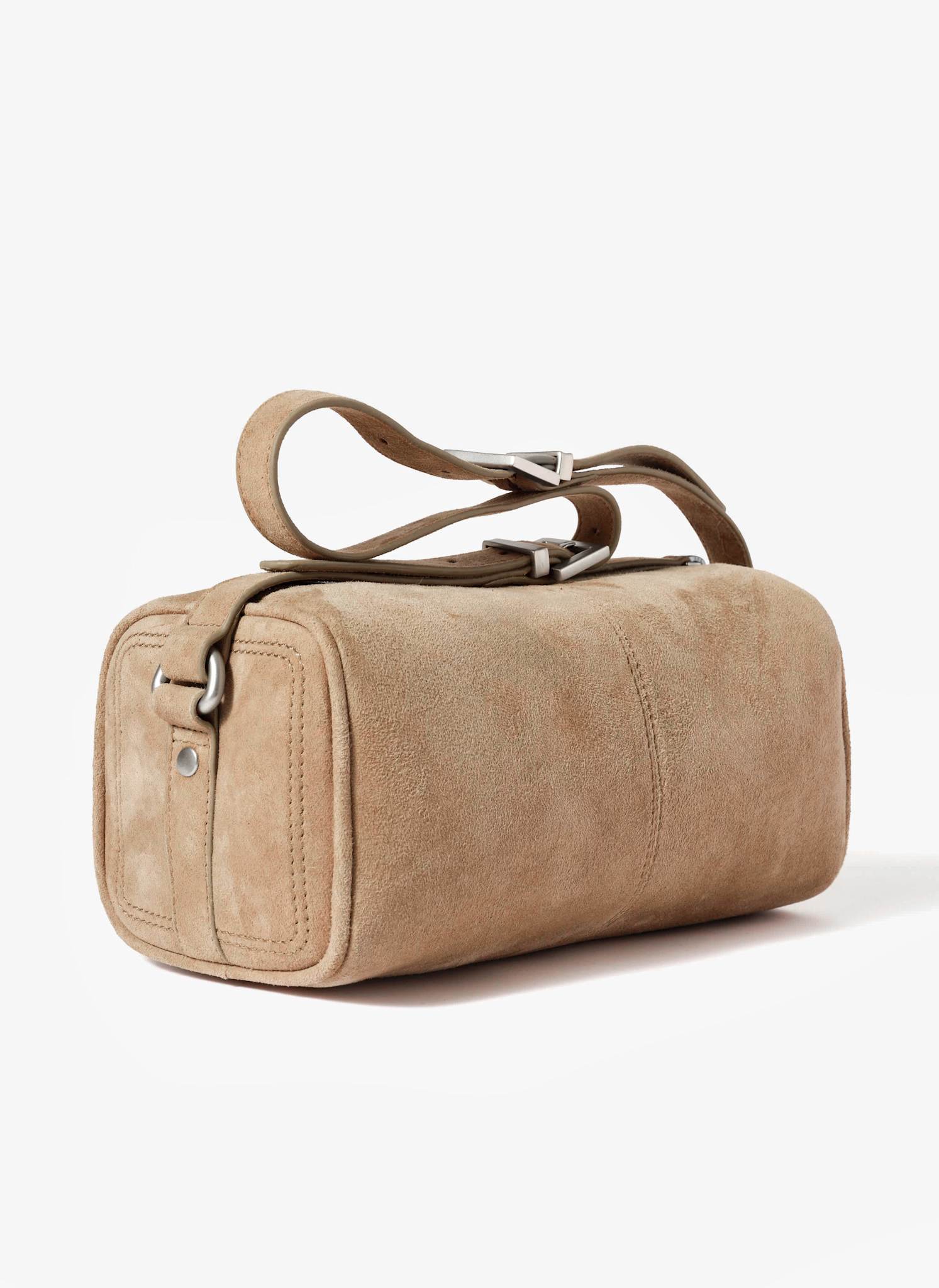 Matilda Tan Suede Shoulder Bag