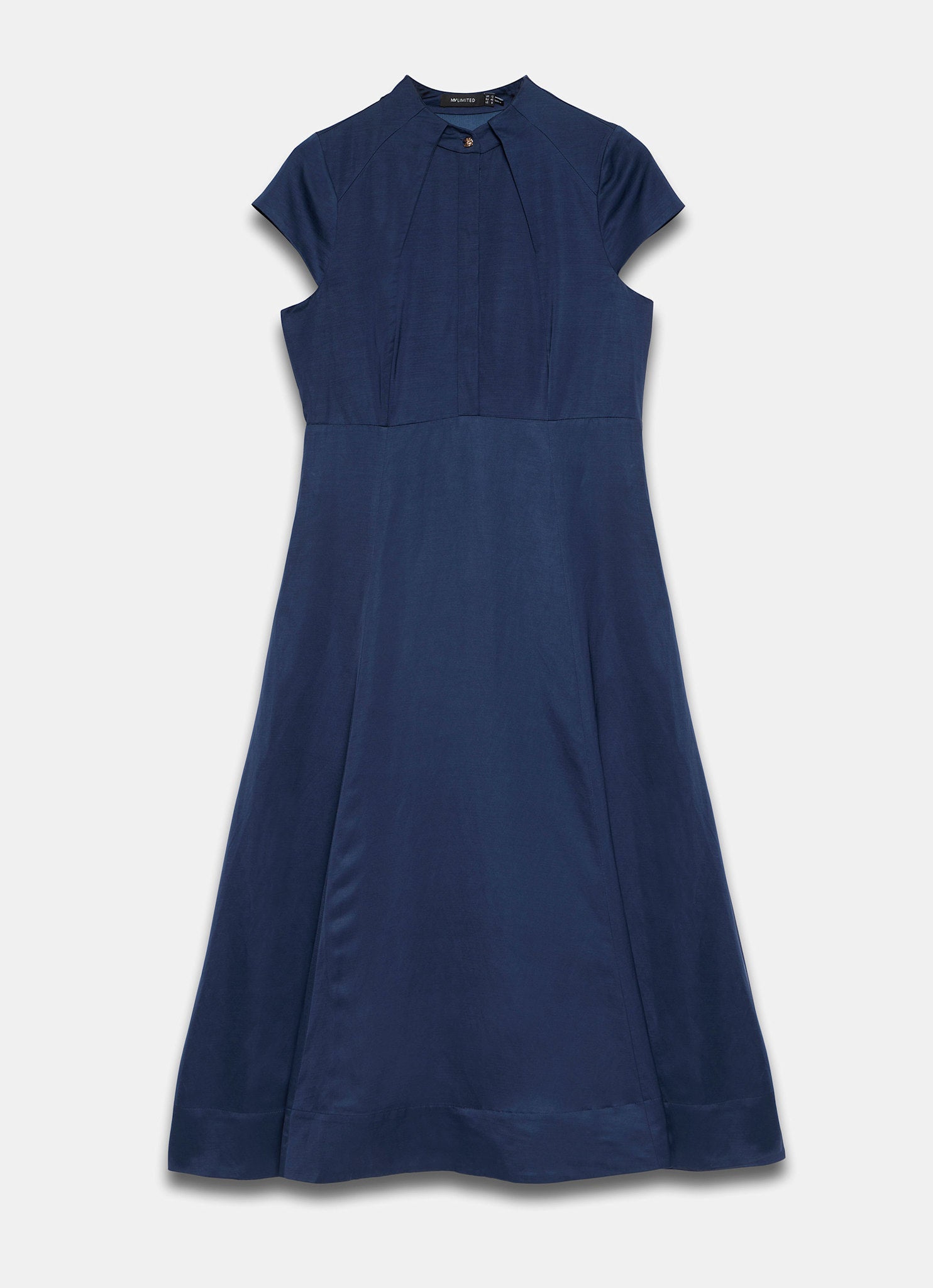 Navy Midi Shirt Dress