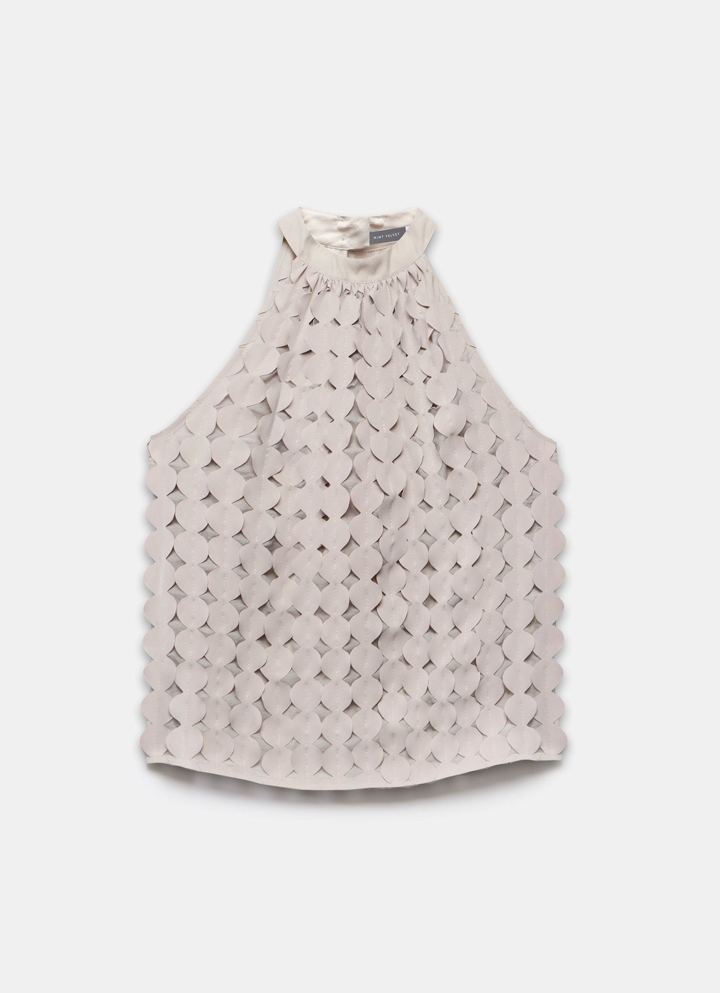 Neutral Disc Halter Top
