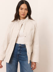 Neutral Drawstring Jacket