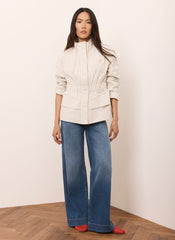 Neutral Drawstring Jacket
