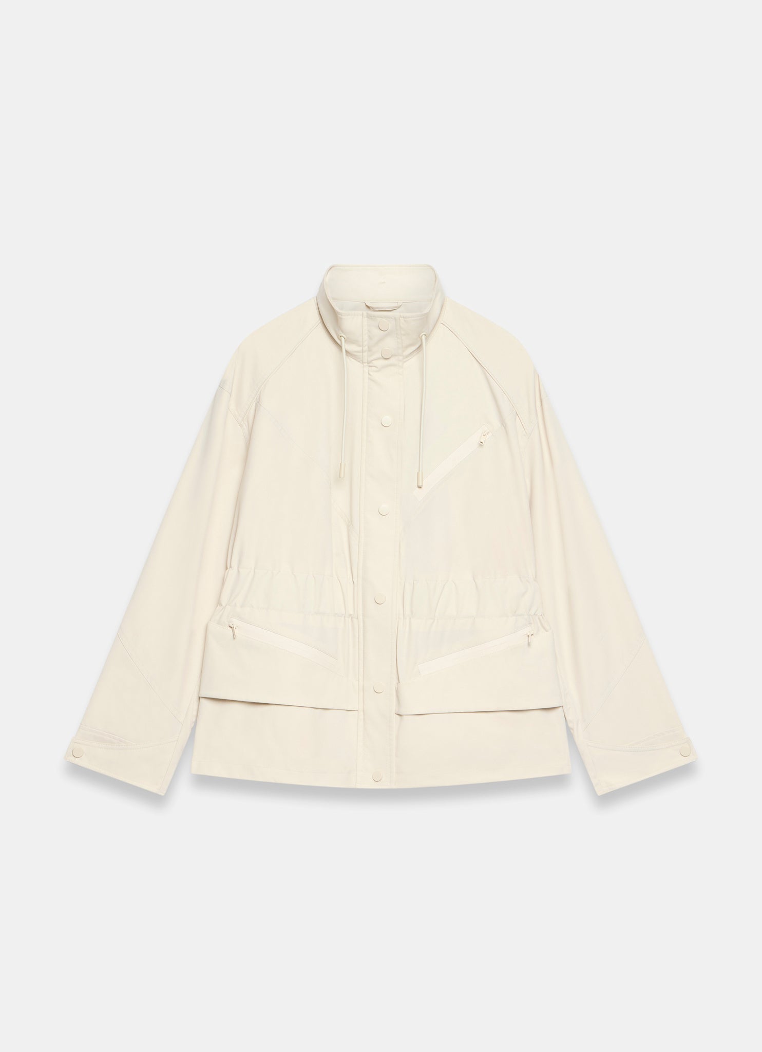 Neutral Drawstring Jacket