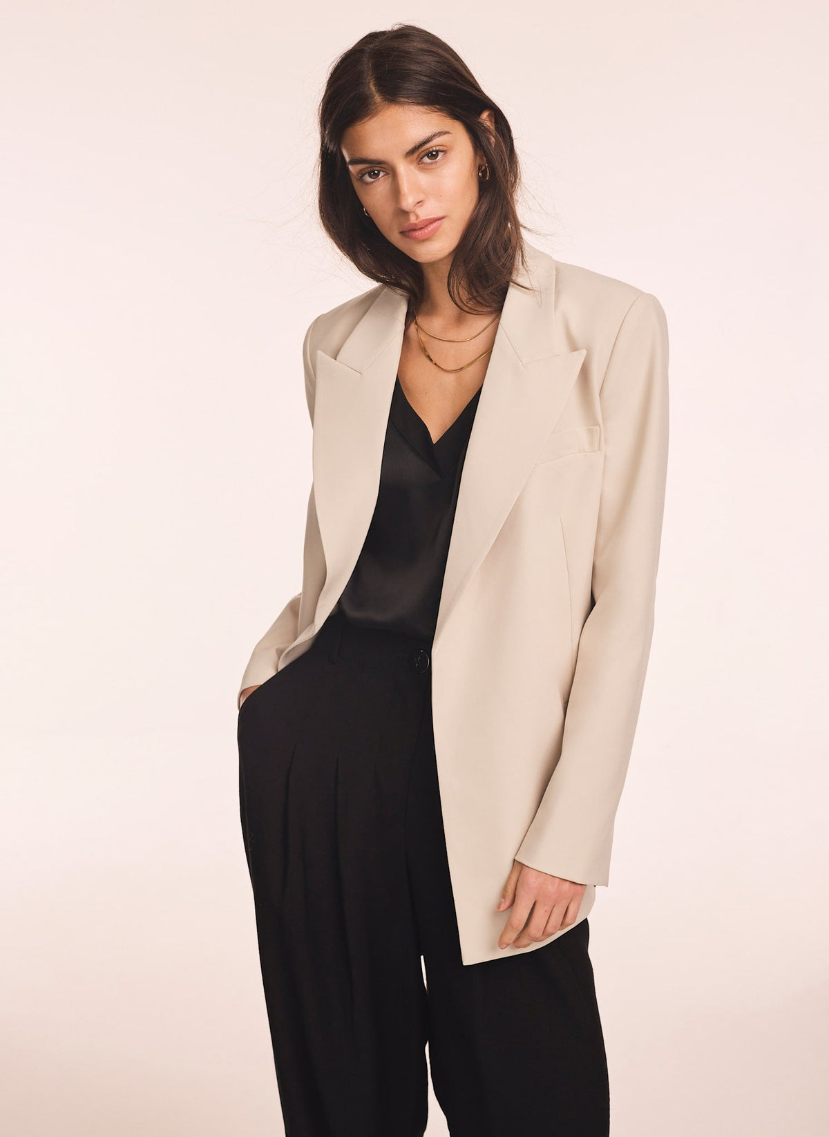 Neutral Longline Blazer