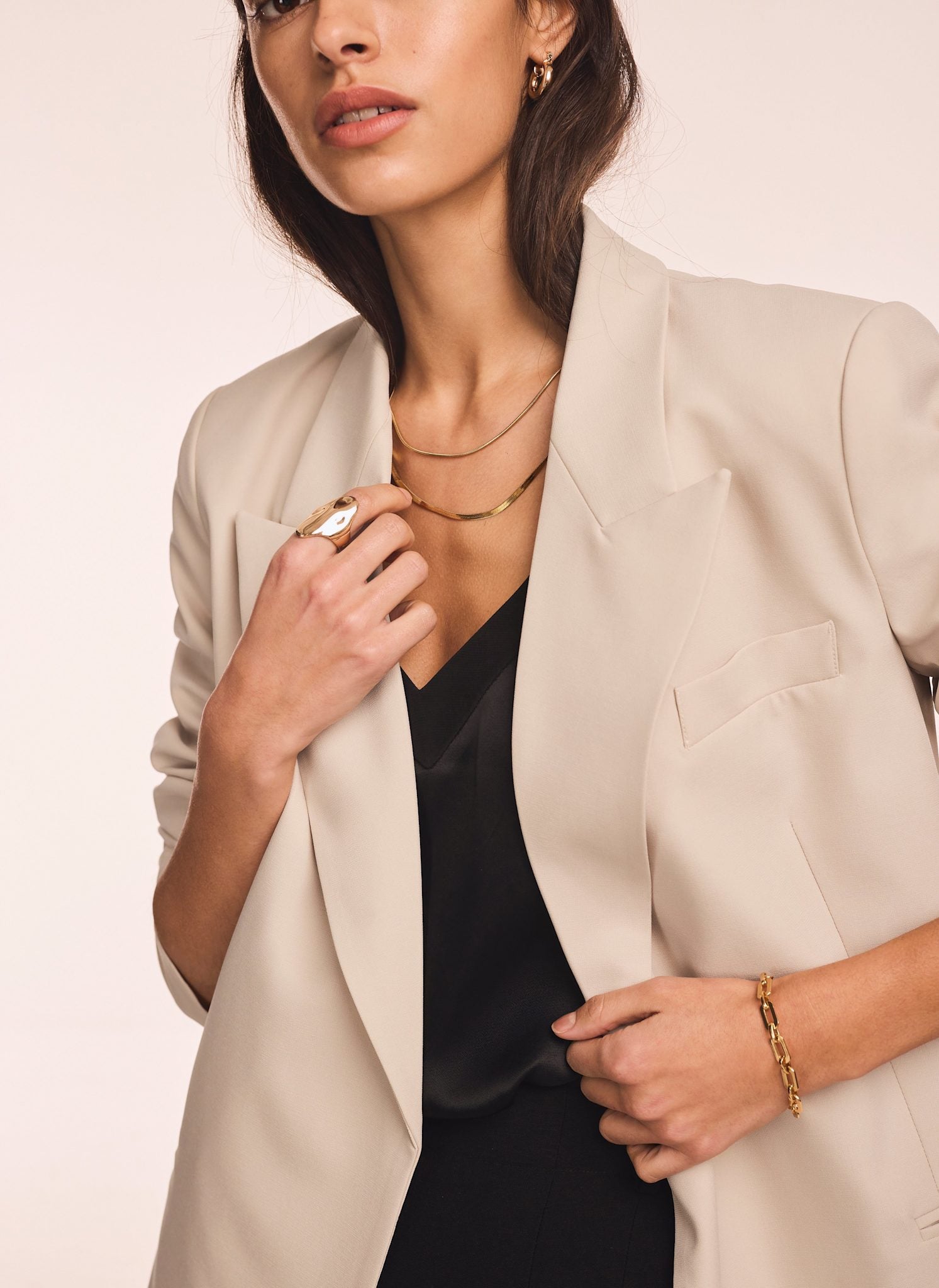Neutral Longline Blazer
