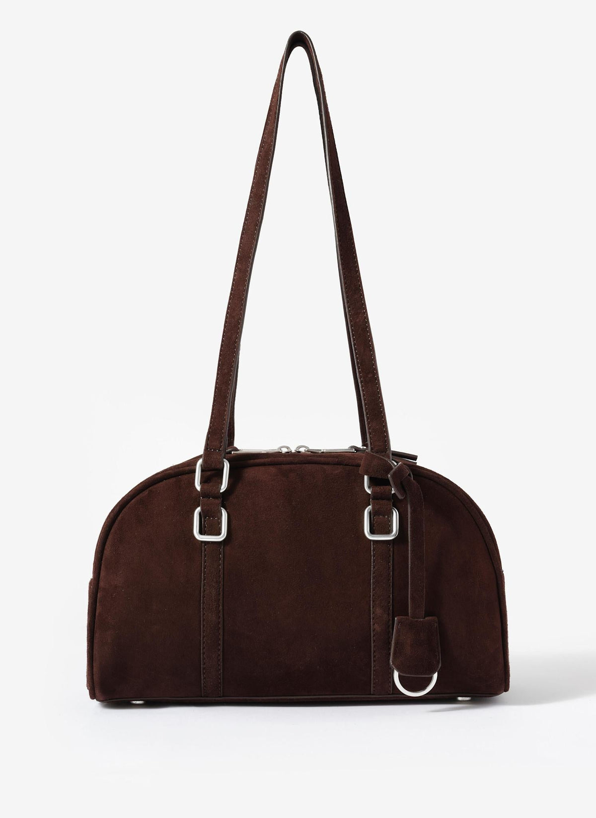 Otti Brown Suede Shoulder Bag