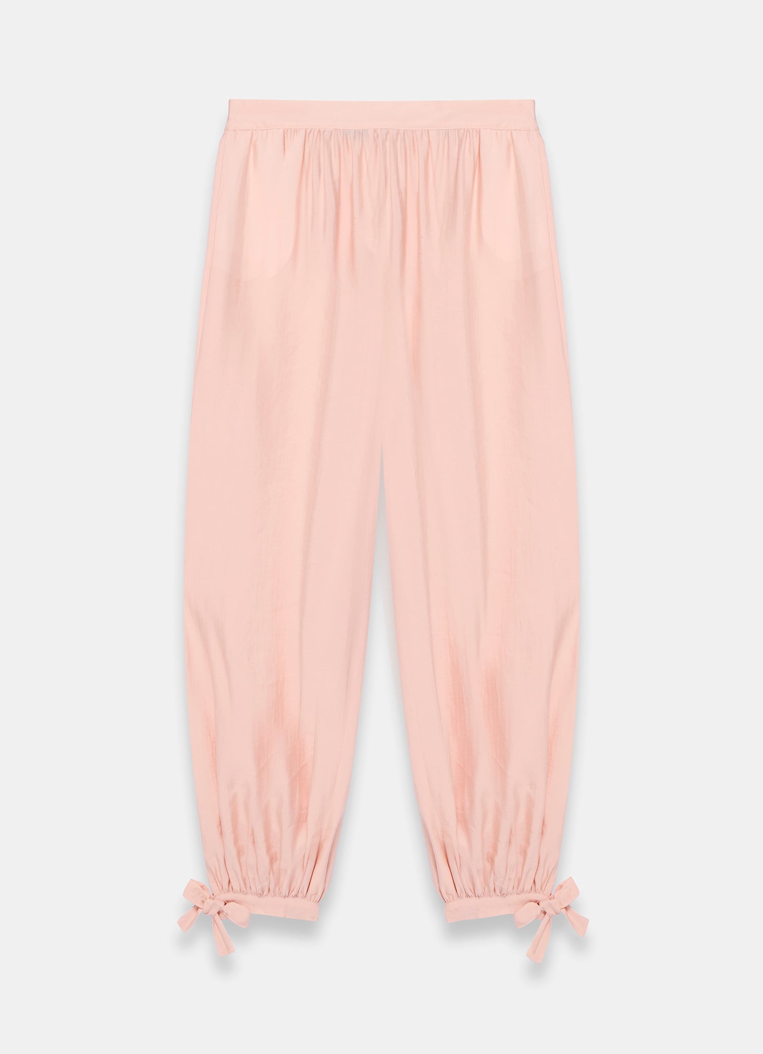 Pink Soft Balloon Trousers