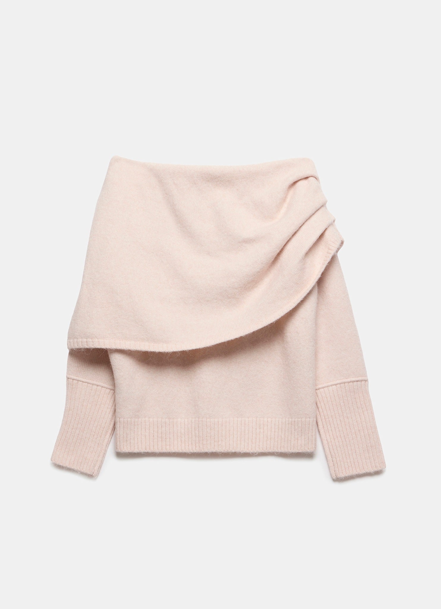 Pink Bardot Knit Jumper
