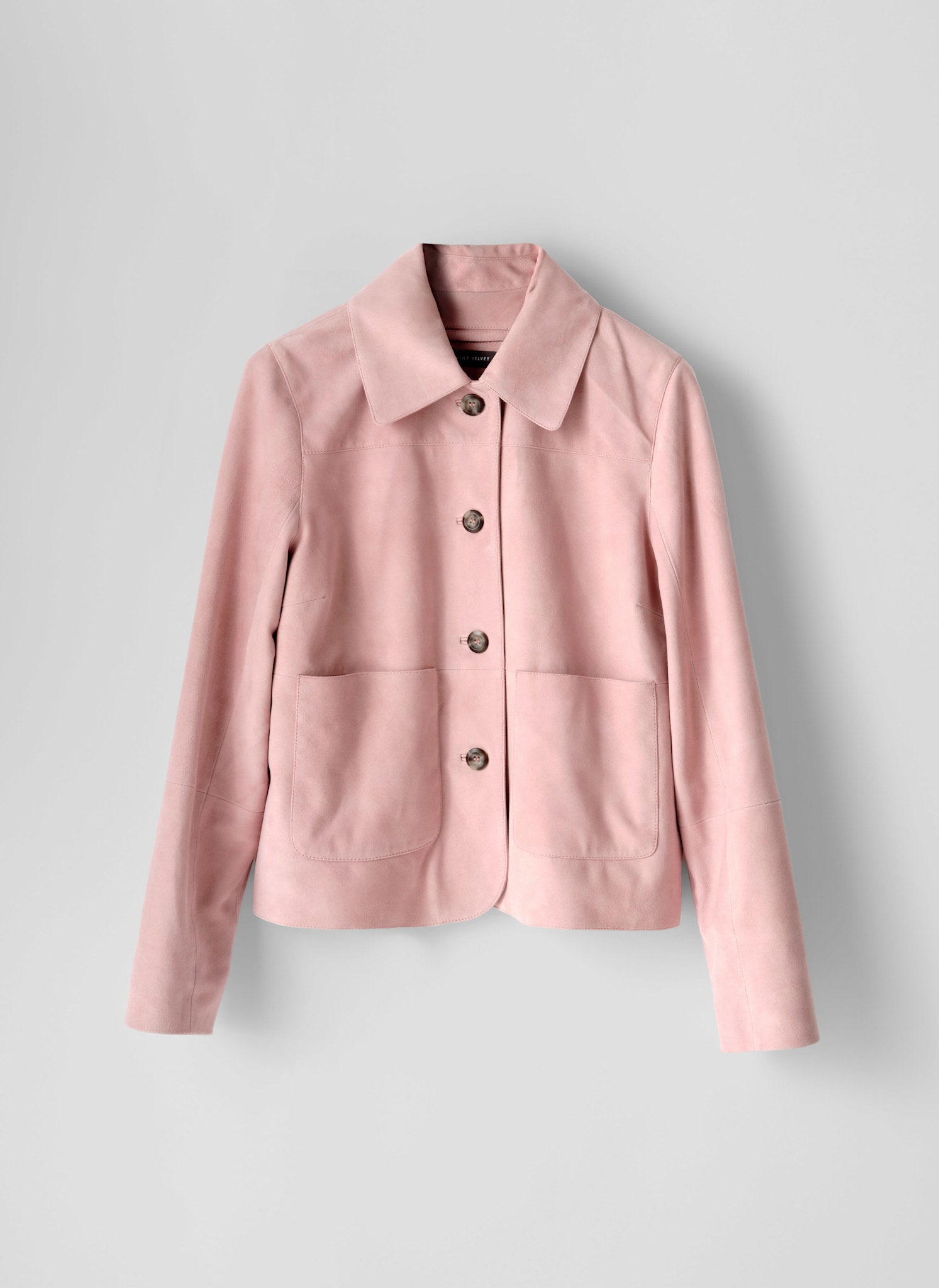 Pink Suede Jacket