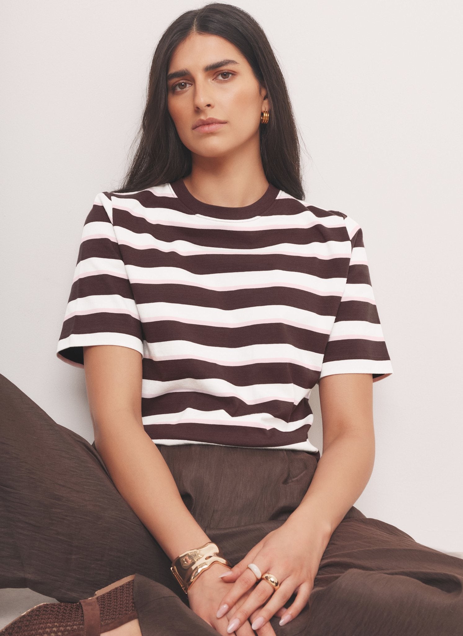 Pink Stripe Ultimate T-Shirt