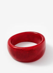 Red Resin Bangle