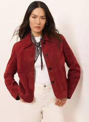 Red Suede Jacket