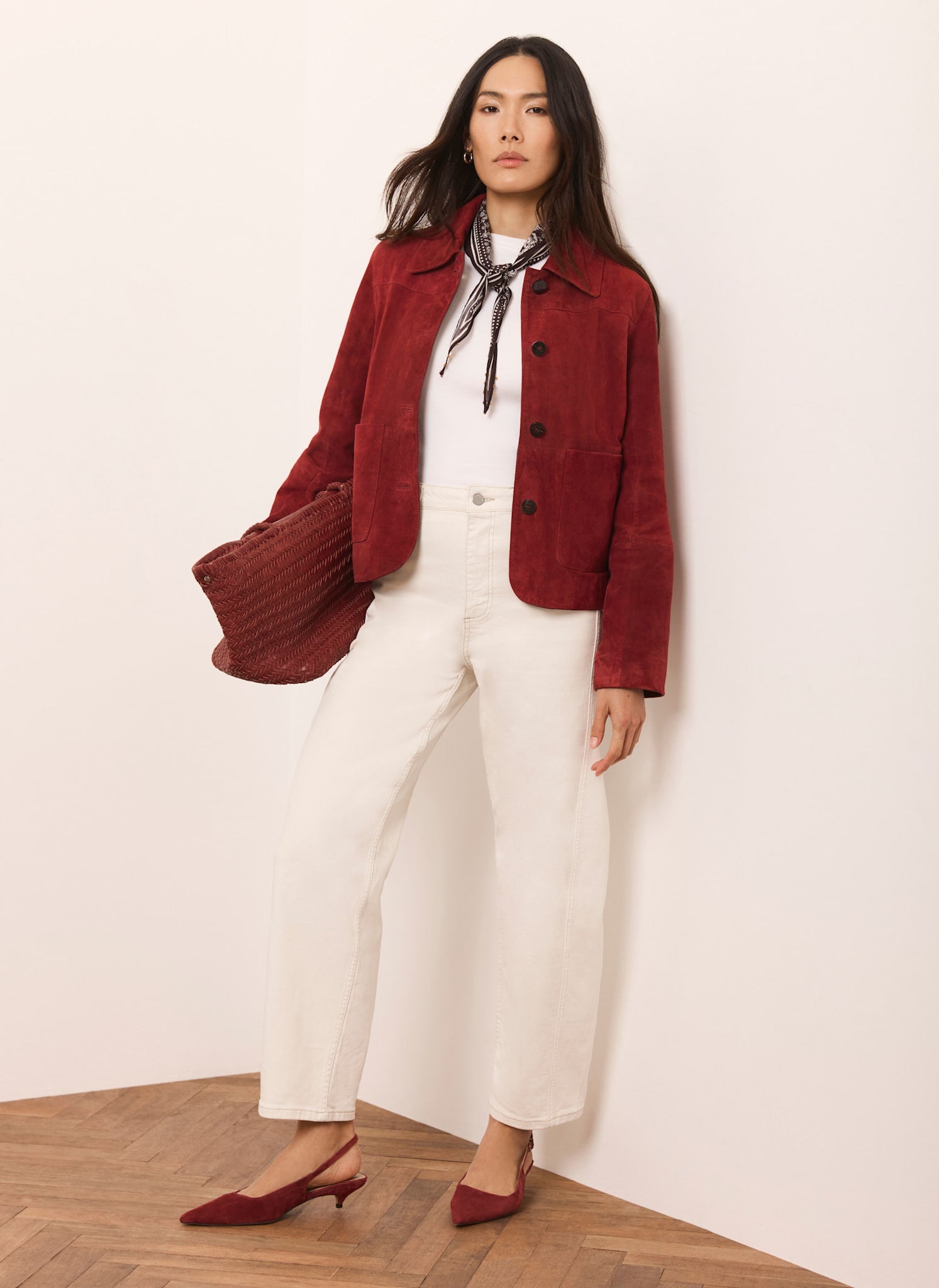 Red Suede Jacket