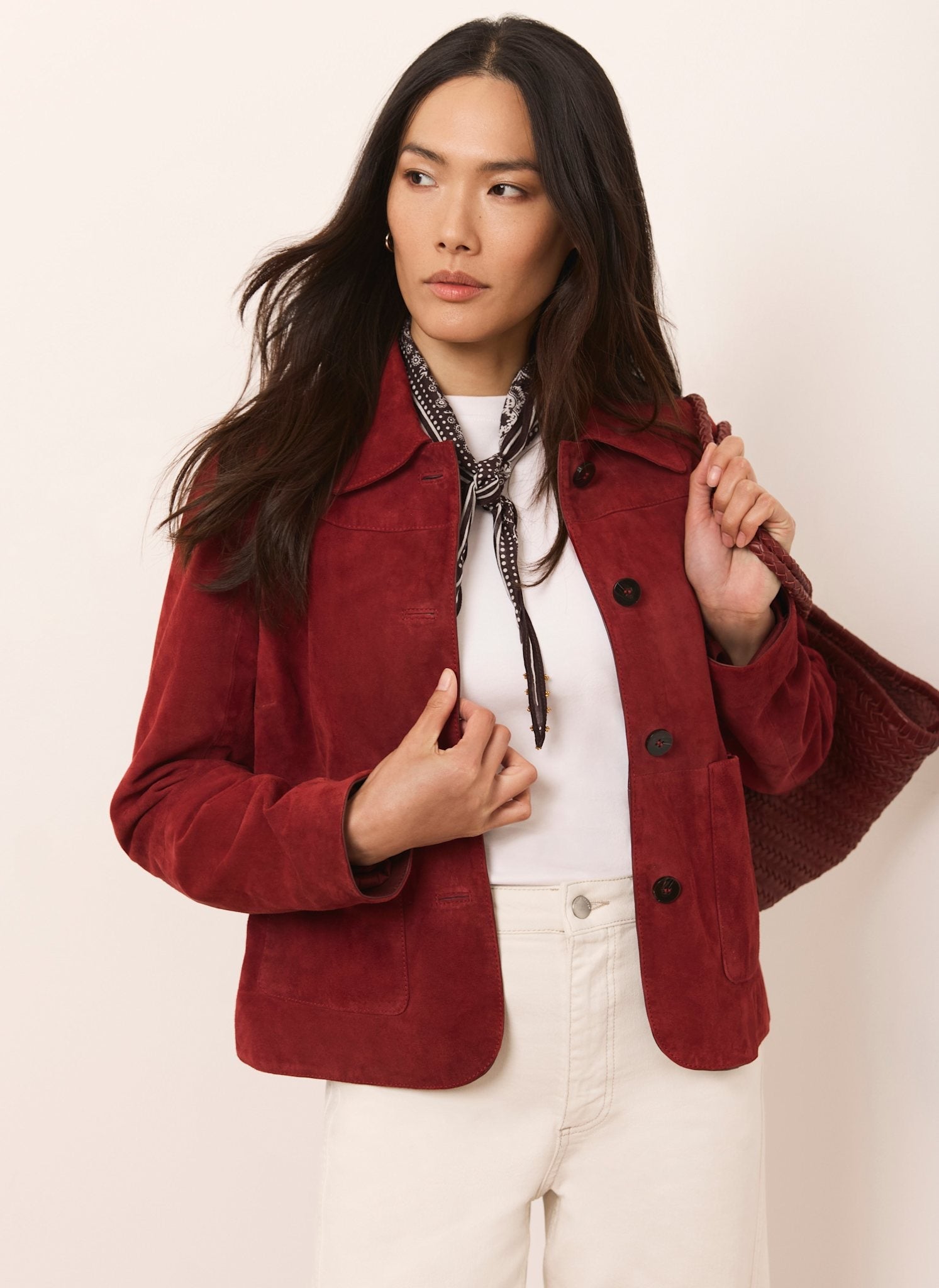 Red Suede Jacket