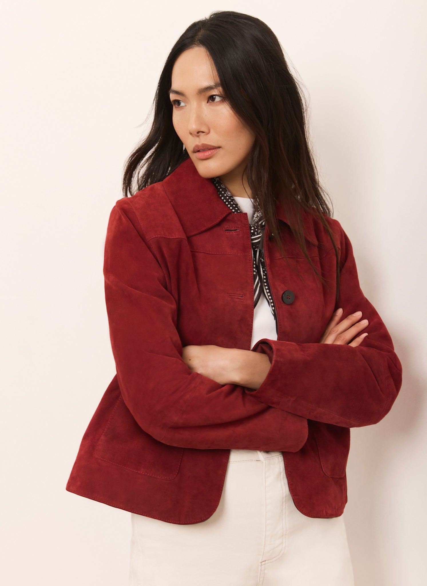 Red Suede Jacket