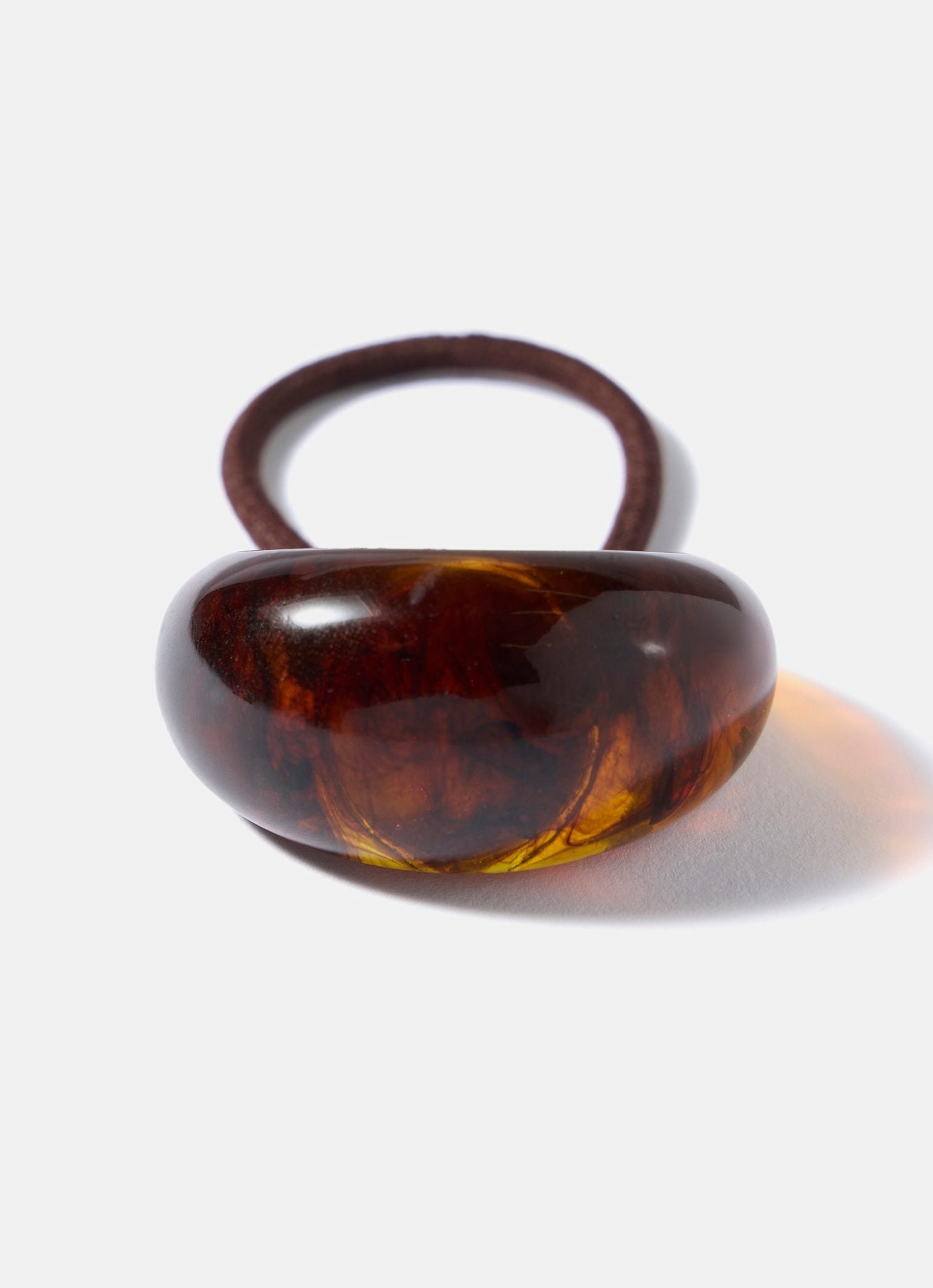 Brown Resin Hair Band