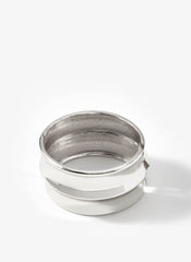 Silver Tone Statement Cuff Bracelet