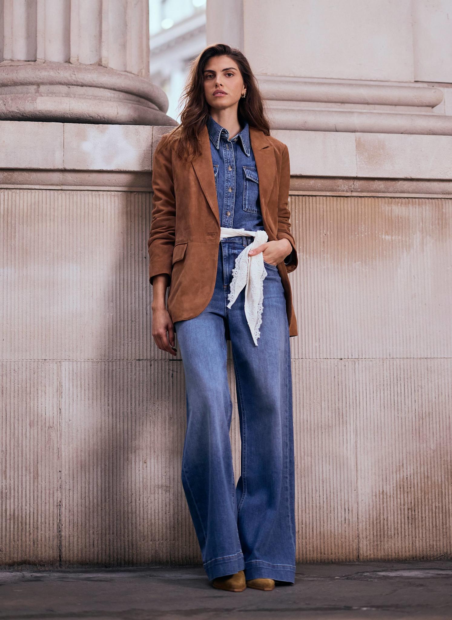 Tan Suede Blazer