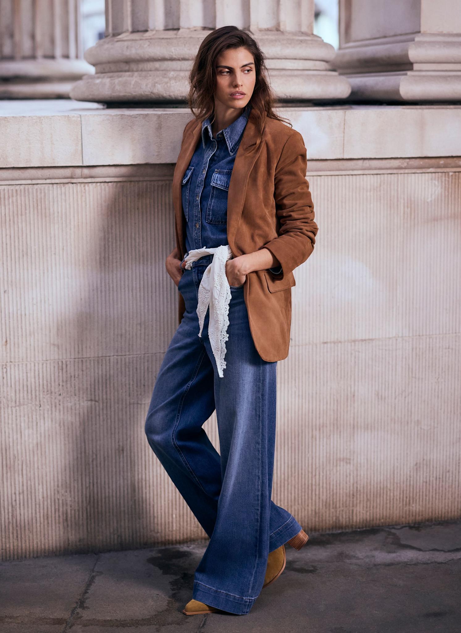 Tan Suede Blazer