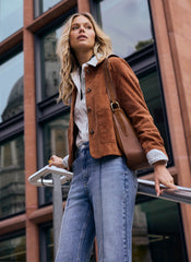Tan Suede Jacket