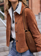 Tan Suede Jacket