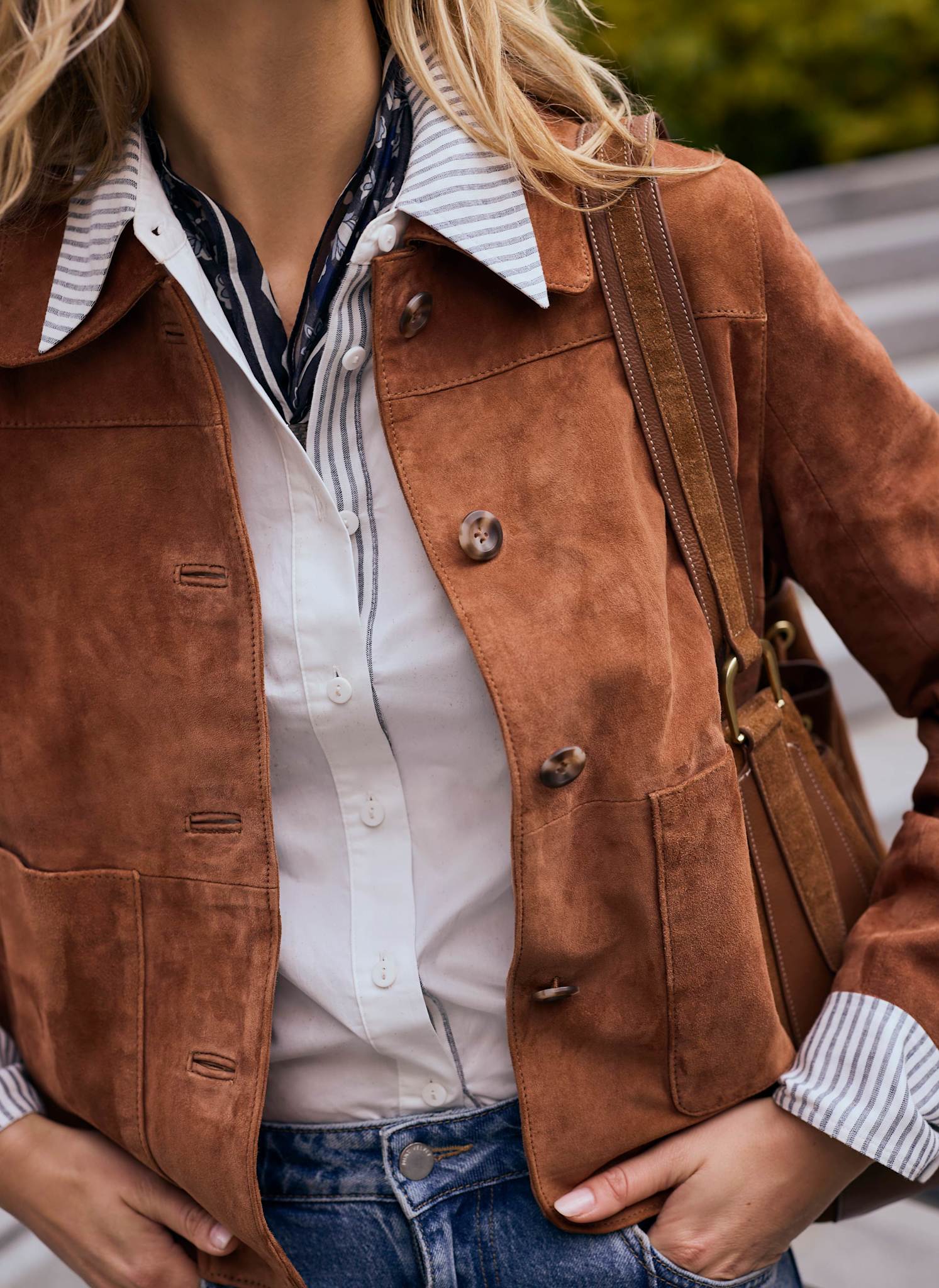 Tan Suede Jacket