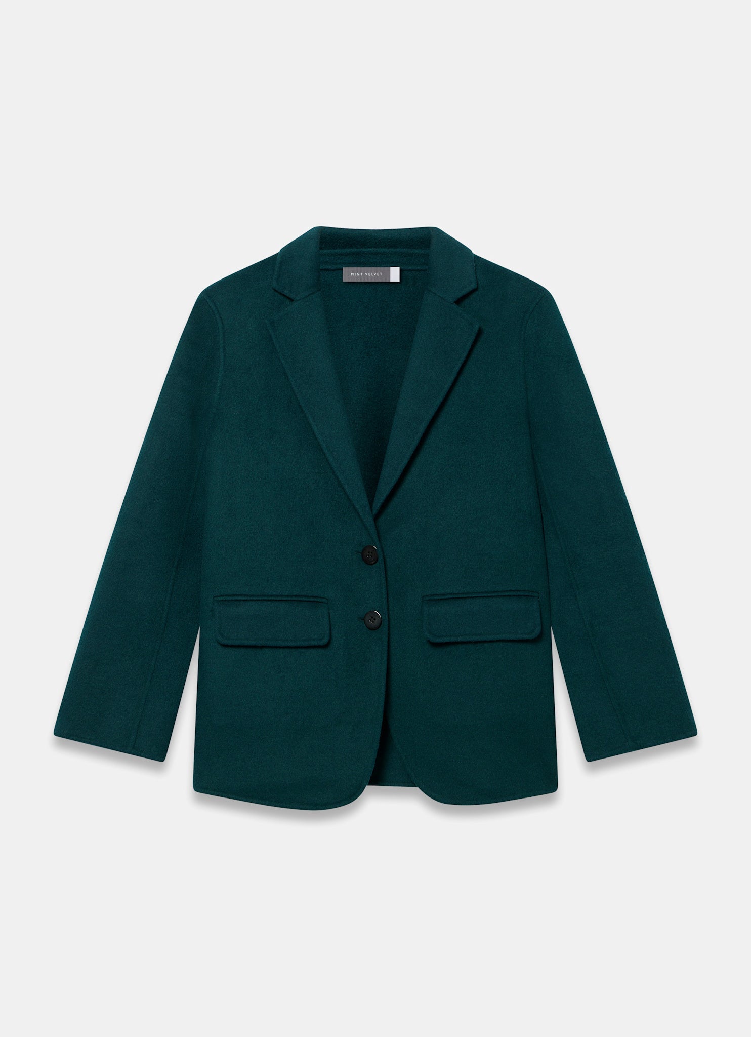 Teal Hand Finished  Blazer