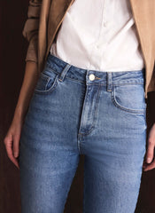 Mid Indigo 90s Slim Jeans