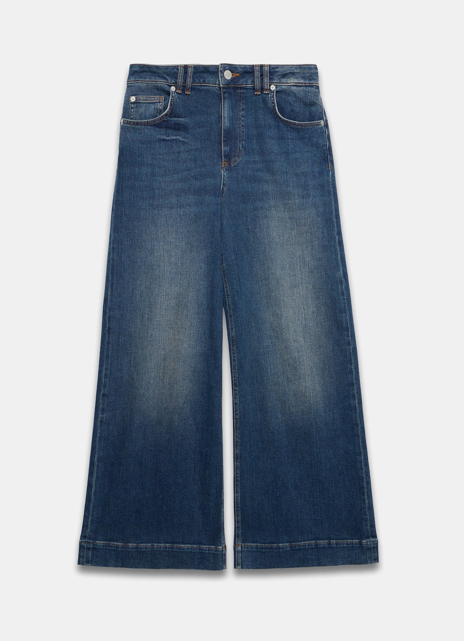 Indigo Ultimate Wide Leg Jeans