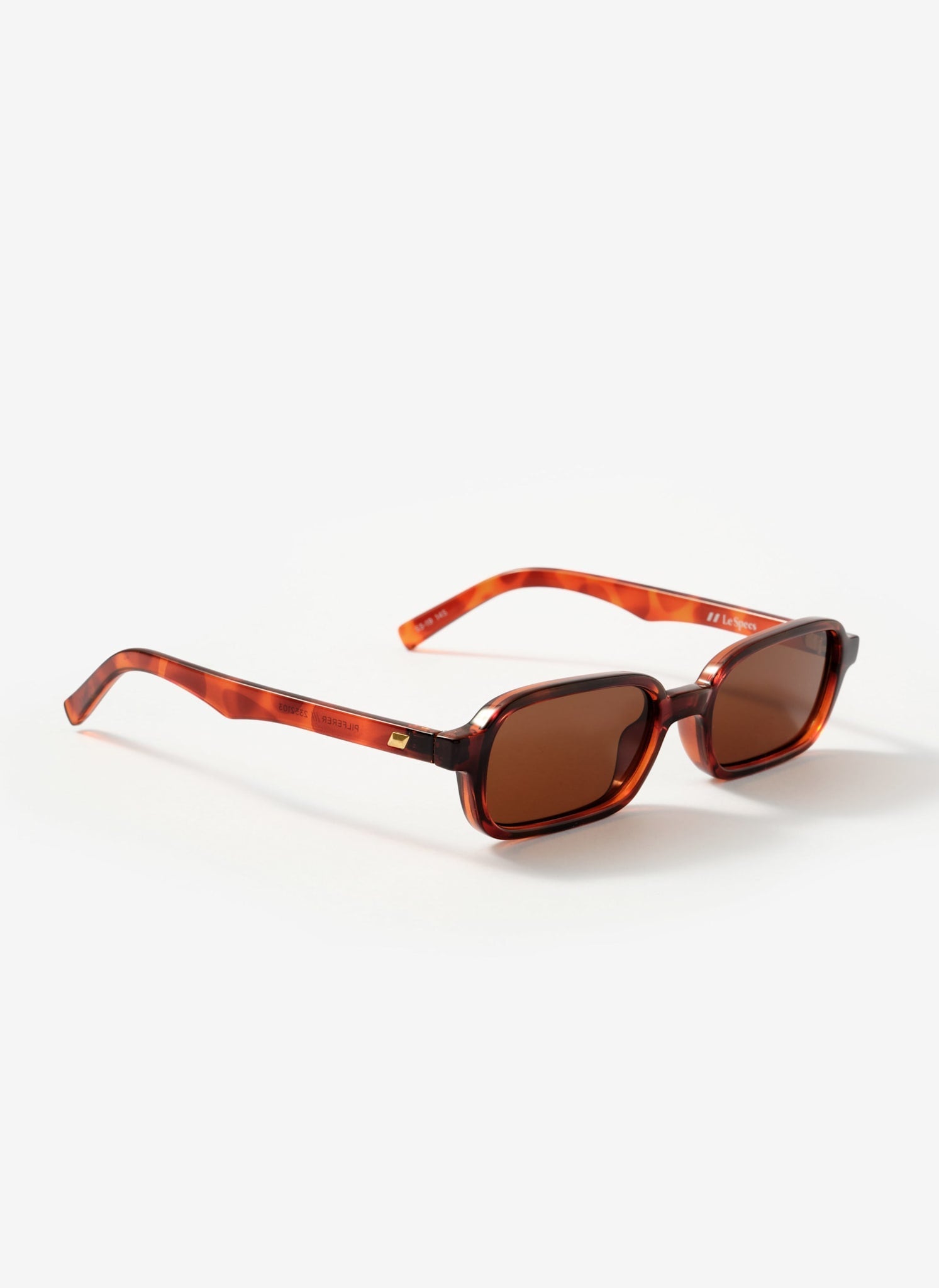 Le Specs Pilferer Brown Tortoiseshell Sunglasses