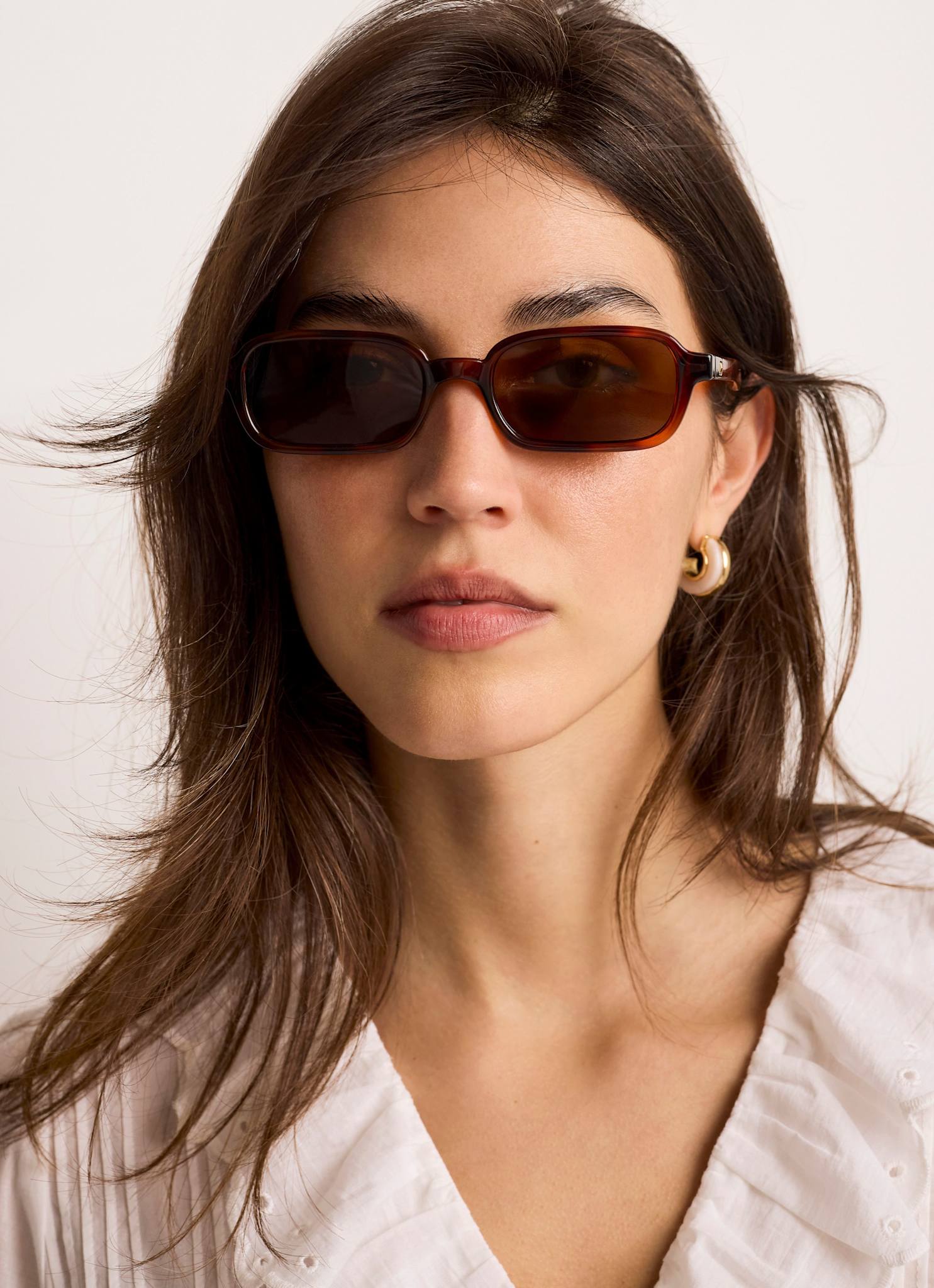 Le Specs Pilferer Brown Tortoiseshell Sunglasses