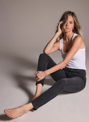 Washed Black Sculpting Skinny Jeans