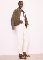 White Balloon Popper Jeans