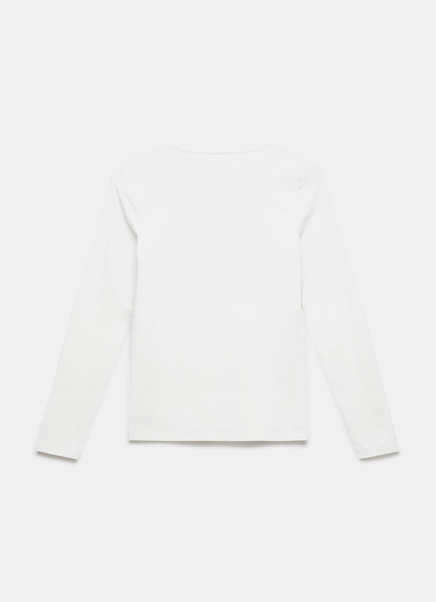 White V Neck Layering Top