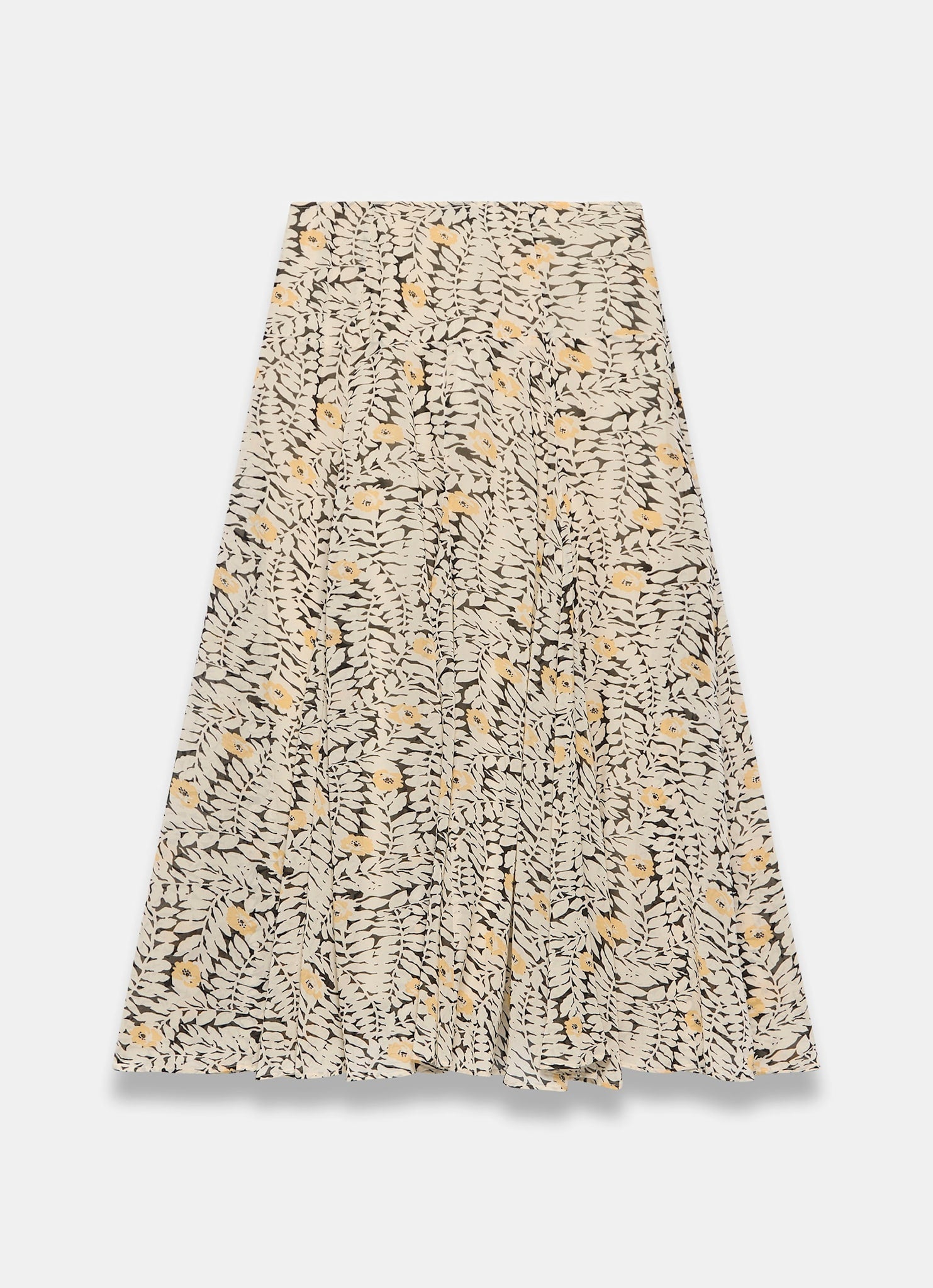 Floral Print Maxi Skirt