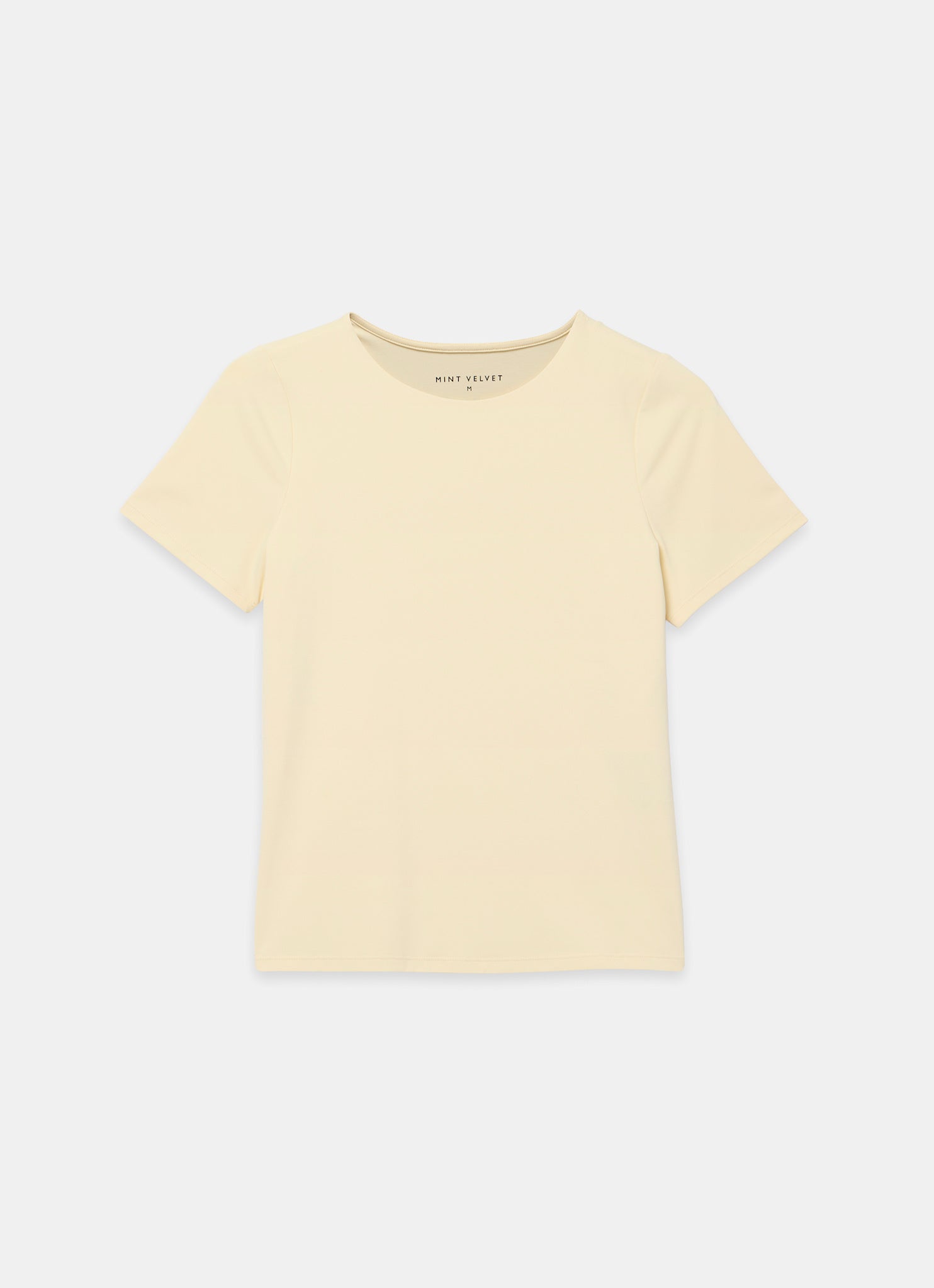 Butter Yellow Short Sleeve Top