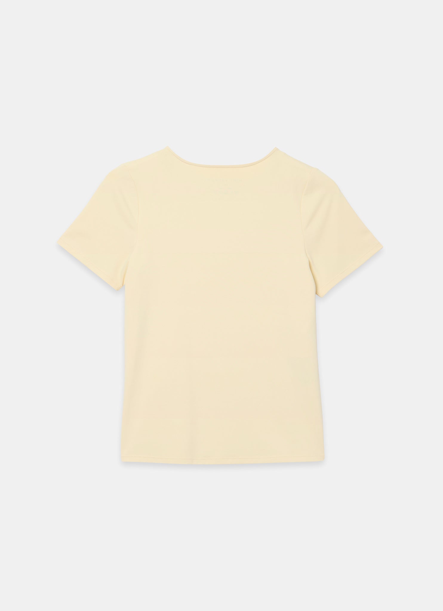 Butter Yellow Short Sleeve Top