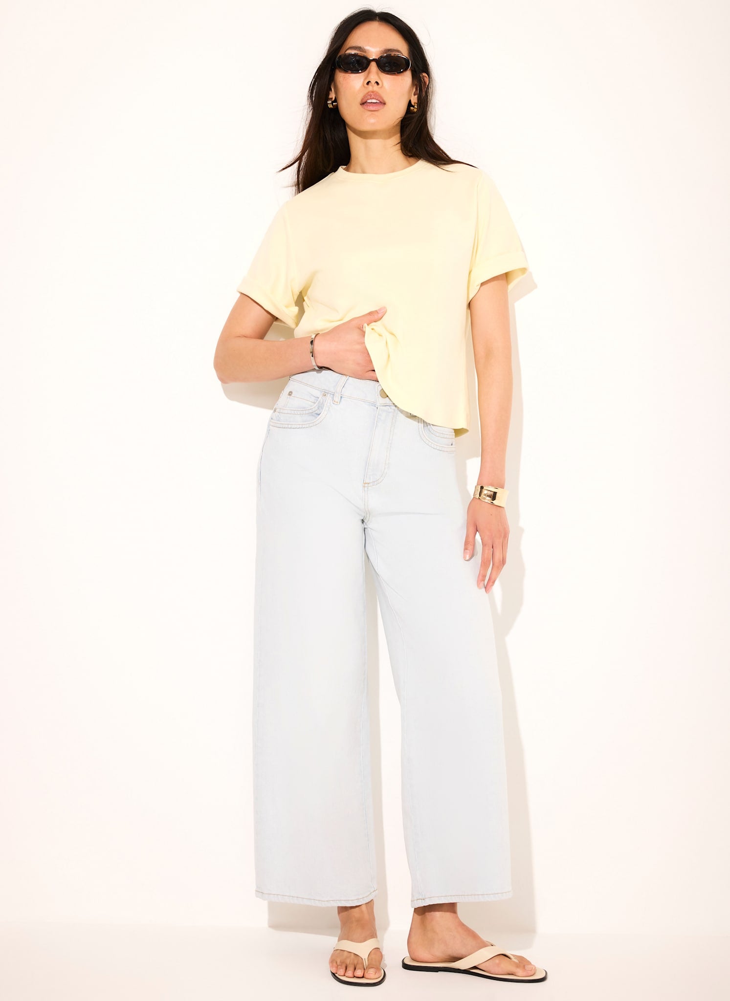 Pale Yellow Cotton Ultimate T-Shirt